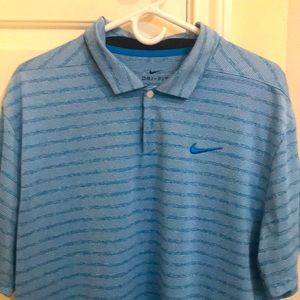 Nike dri for golf shirt